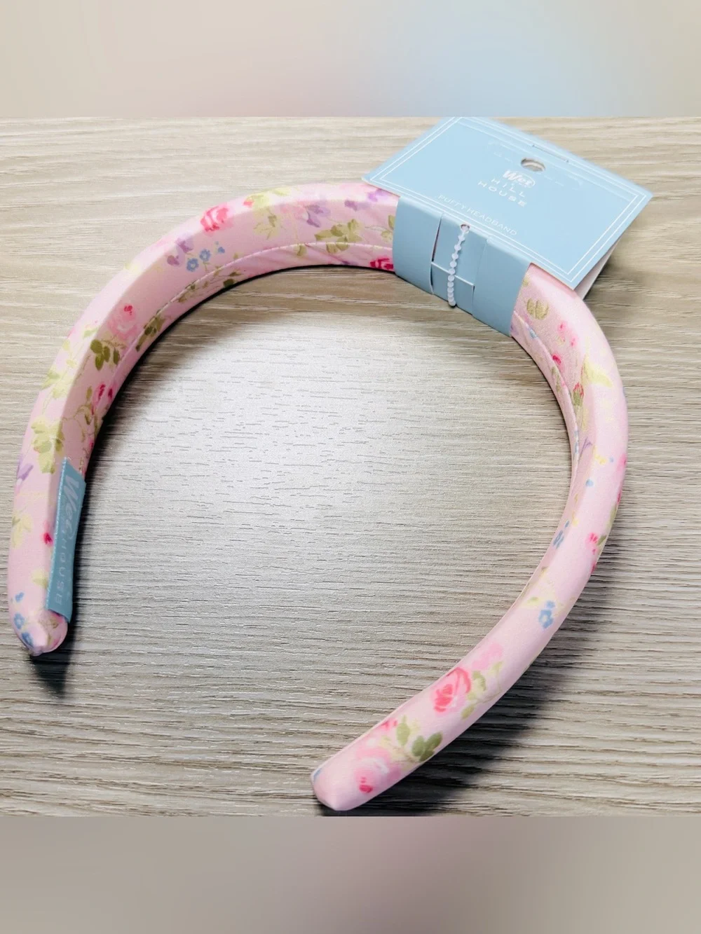 Limited Edition Hill House Puffy Headband - Pink Floral HTF